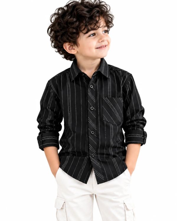 LINING BLACK SHIRT