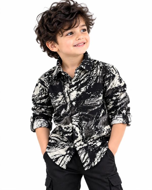 PRINT FANCY SHIRT